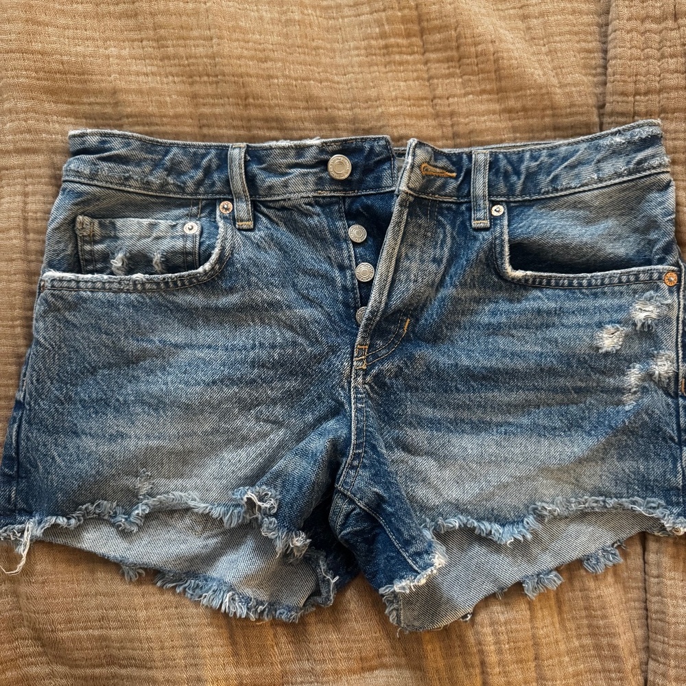 Free people Jean shorts